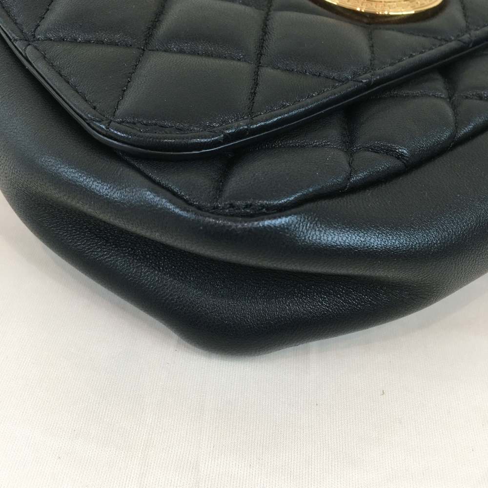 VERSACE JEANS COUTURE Versace Black Gold Crossbody Bag Sku# 69972 - Picture 5 of 11